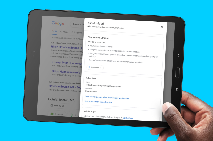 How Google’s New Ad Transparency Can Give Your Hotel a Jump on the Competition