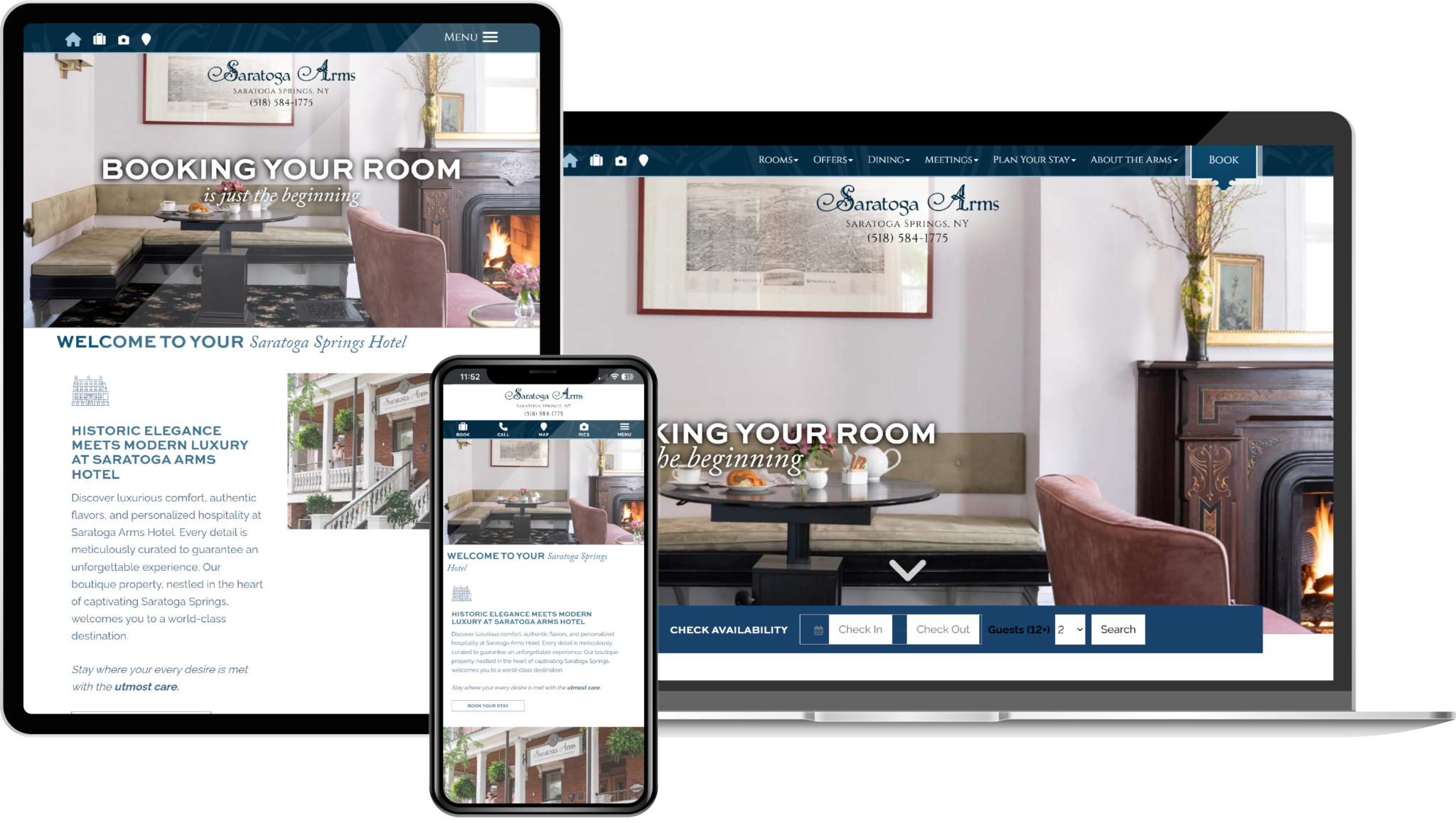 Focused Paid Media Strategy Yields Double-Digit ROAS for Saratoga Arms Hotel